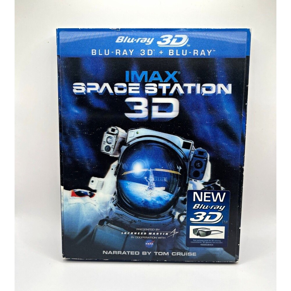 IMAX Space Station 3D (Blu-ray 3D) Tom Cruise 3D Blu-ray Disc Set